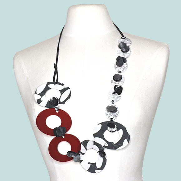 Music in Red Necklace
